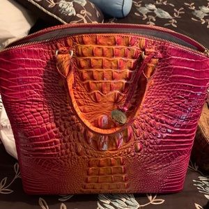 Brahmin Large Duxbury Passion Fruit (pink/orange)